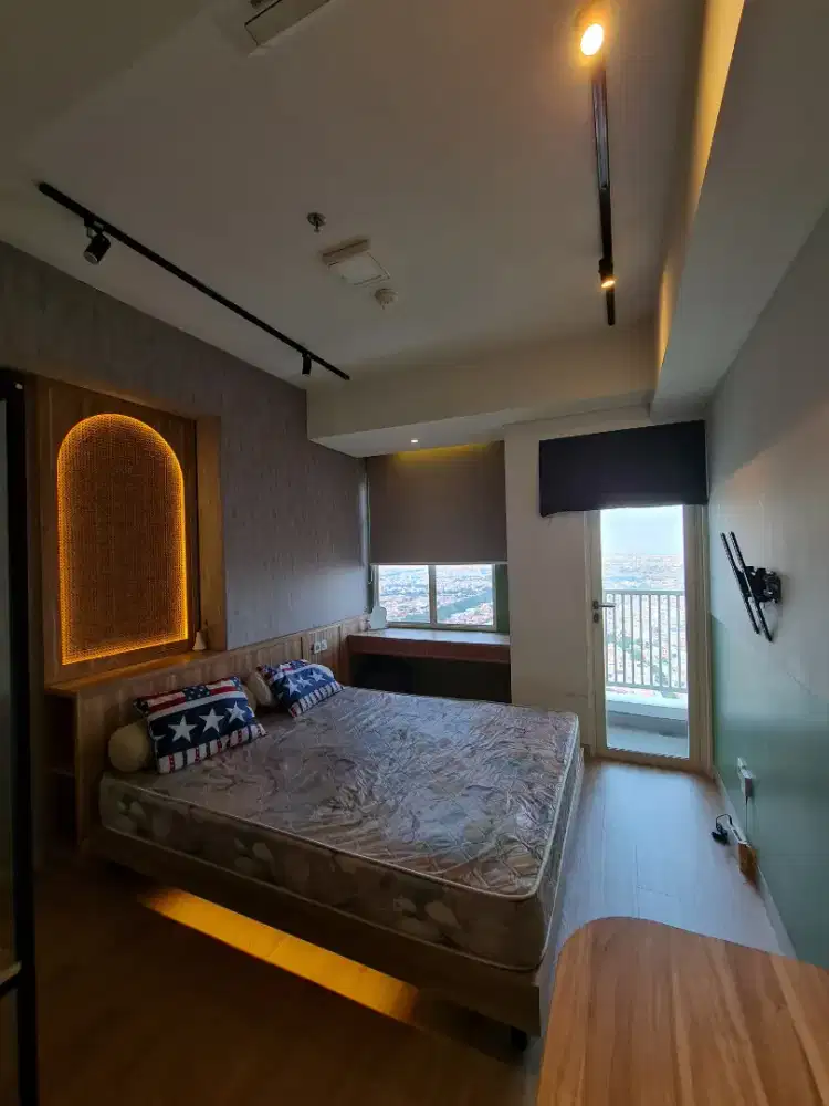 apartemen klaska residence type superior studio dgn interior lengkap