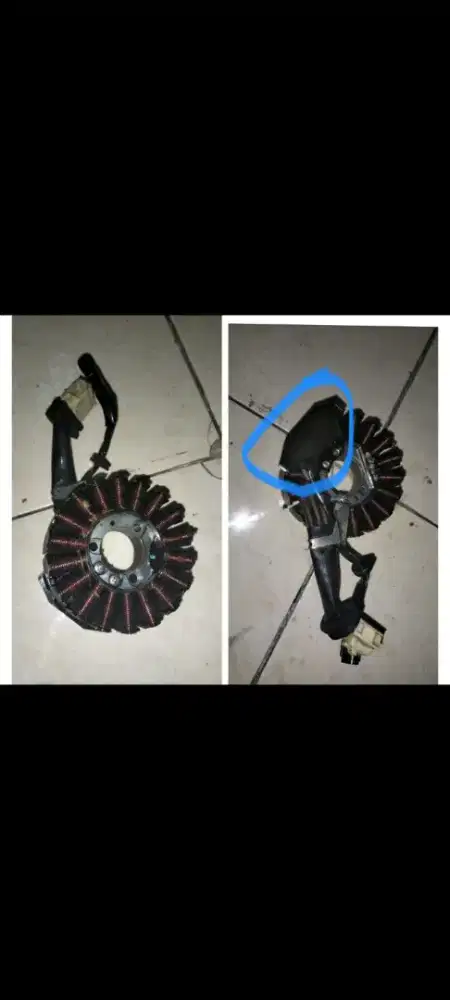 Jual spull Lexi 125 CC,minus di sensor aja yg di lingkarin
