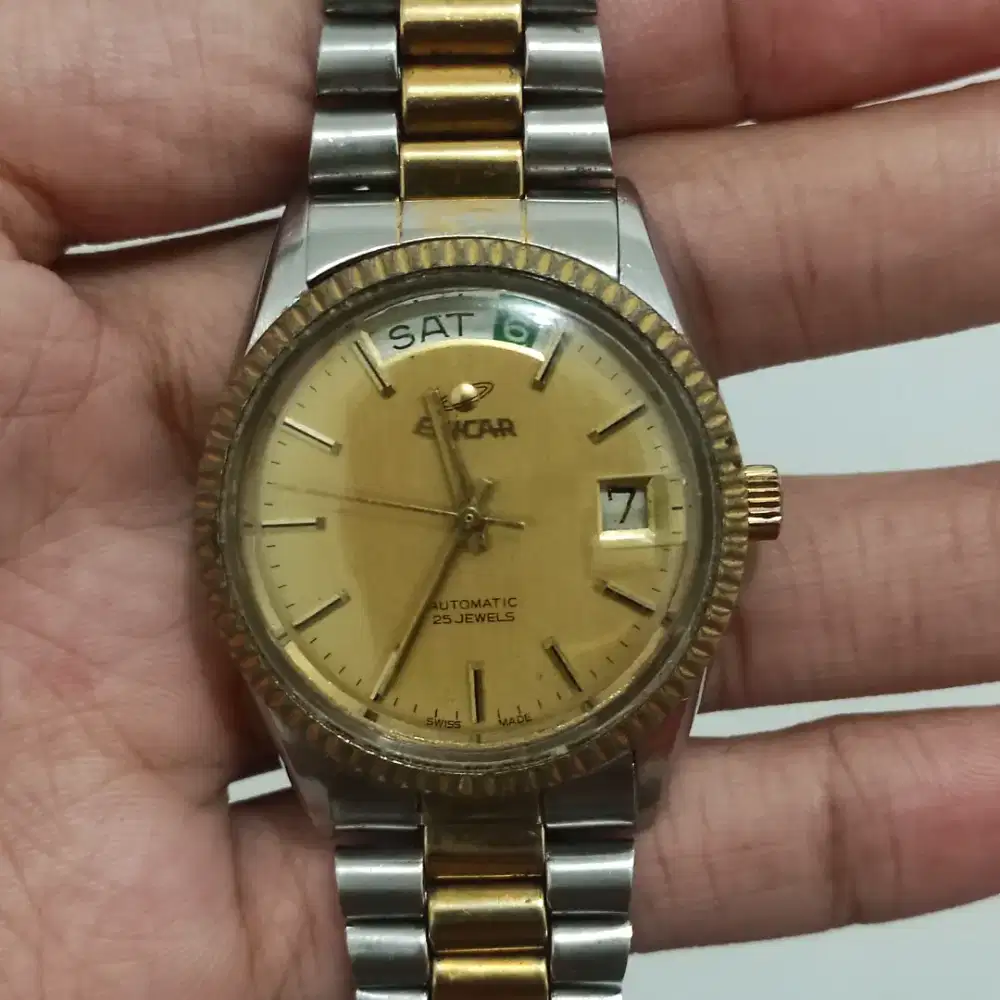 Jam enicar presiden two tone original no rado longines tag heuer