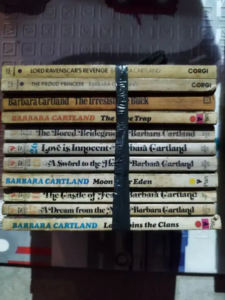 Novel Import preloved koleksi pribadi