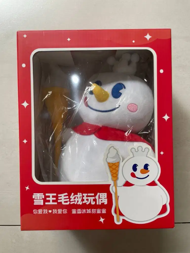 RARE ITEM Boneka Mixue Xuewang Original dari Mixue HQ China