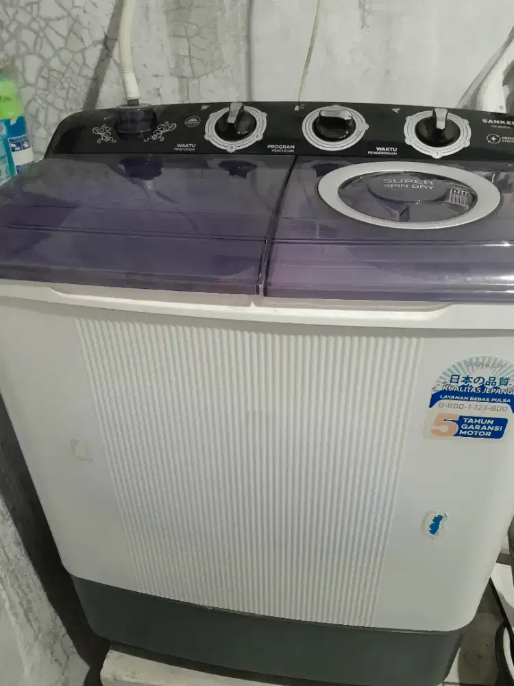Mesin Cuci Sanken 2 tab