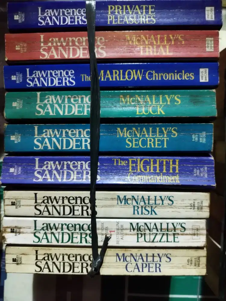 Novel Import Preloved koleksi pribadi