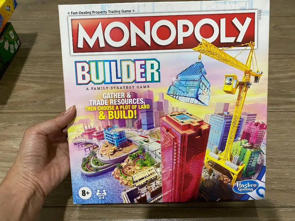 Monopoly Builder Original Hasbro Board Game FULL SET