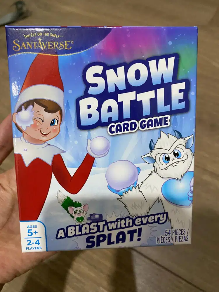 Mainan Kartu Snow Battle Product Australia