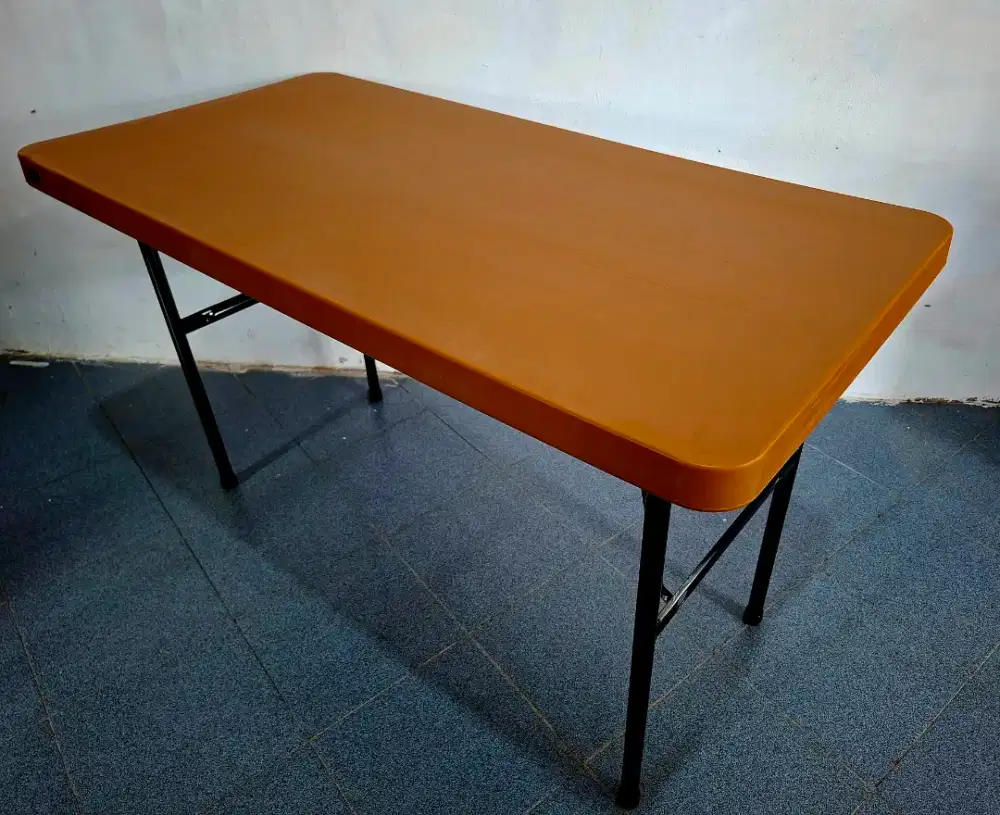 Baru meja lipat fold table serbaguna multifungsi outdor indor 1.2 m