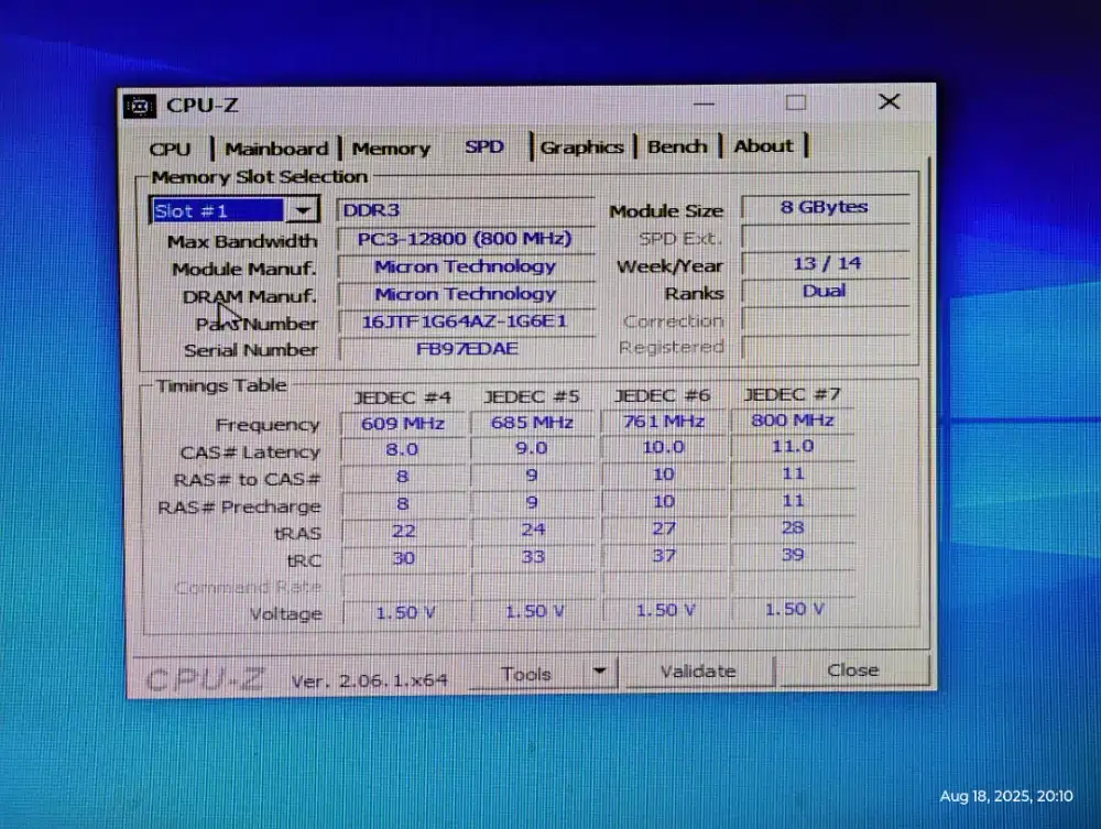 Jual Pc ram ddr3 pc 12800