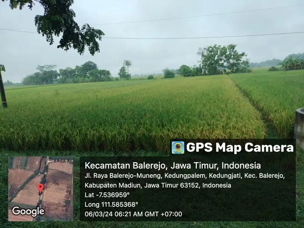 DIJUAL CEPAT TANAH PINGGIR JALAN DEKAT PINTU TOL MADIUN