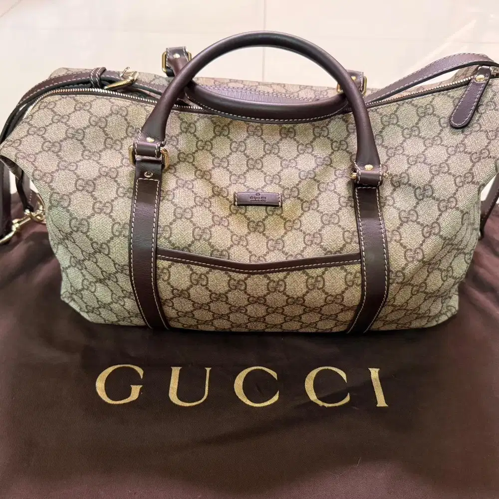 Tas, travel bag Boston Gucci original