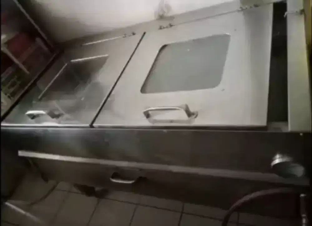 Oven gas stainiles besar