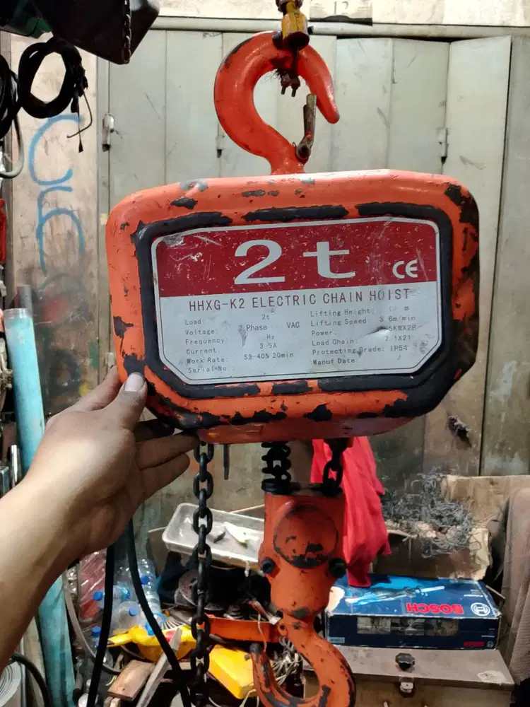 electric hoist chain HHXG-K 2 ton