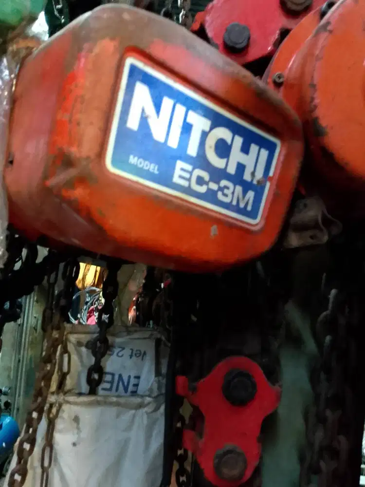 electric hoist chain nitchi 500 kg