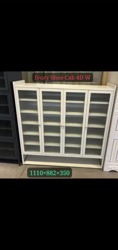 Lemari besi rak.sepatu