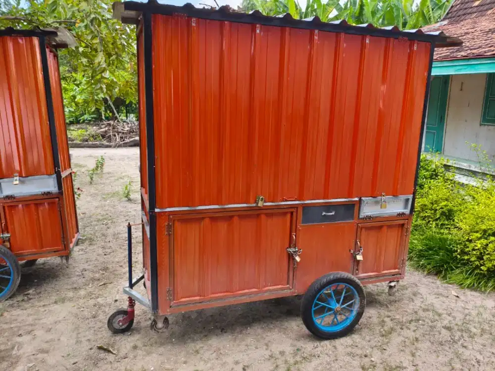 gerobak usaha ukuran besar