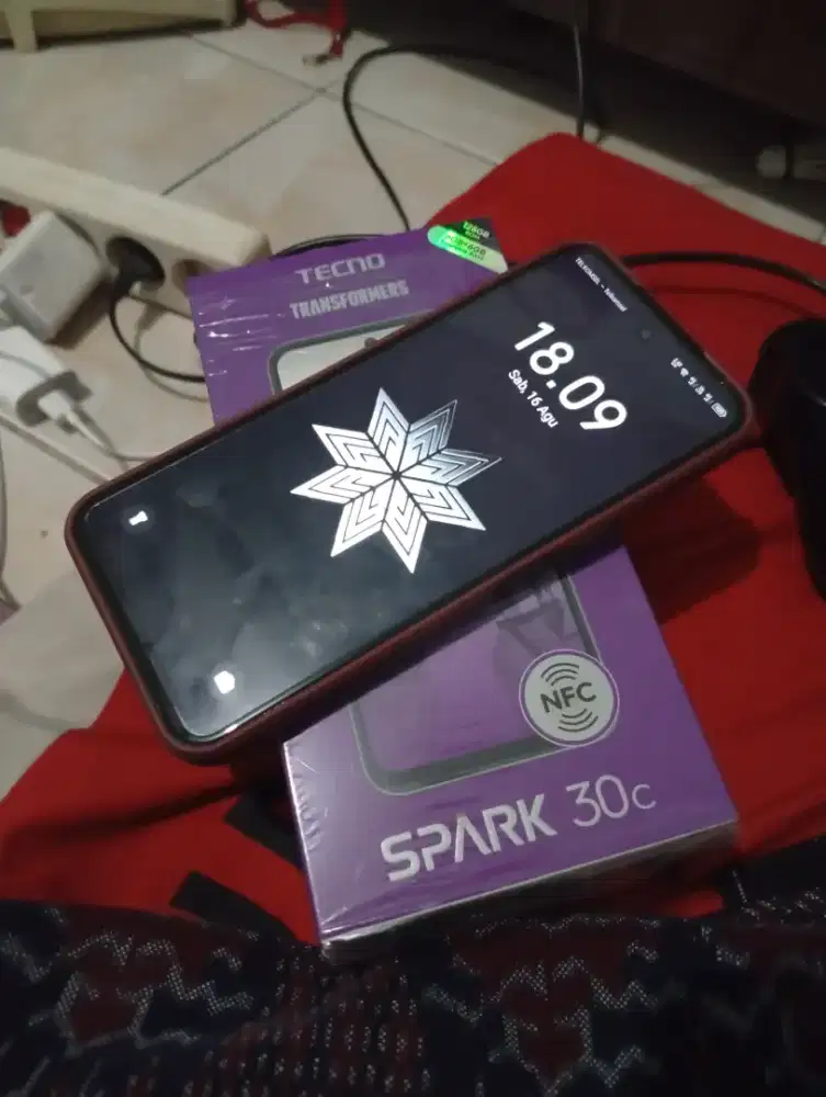 Tecno spark 30c 6/128 Fullset