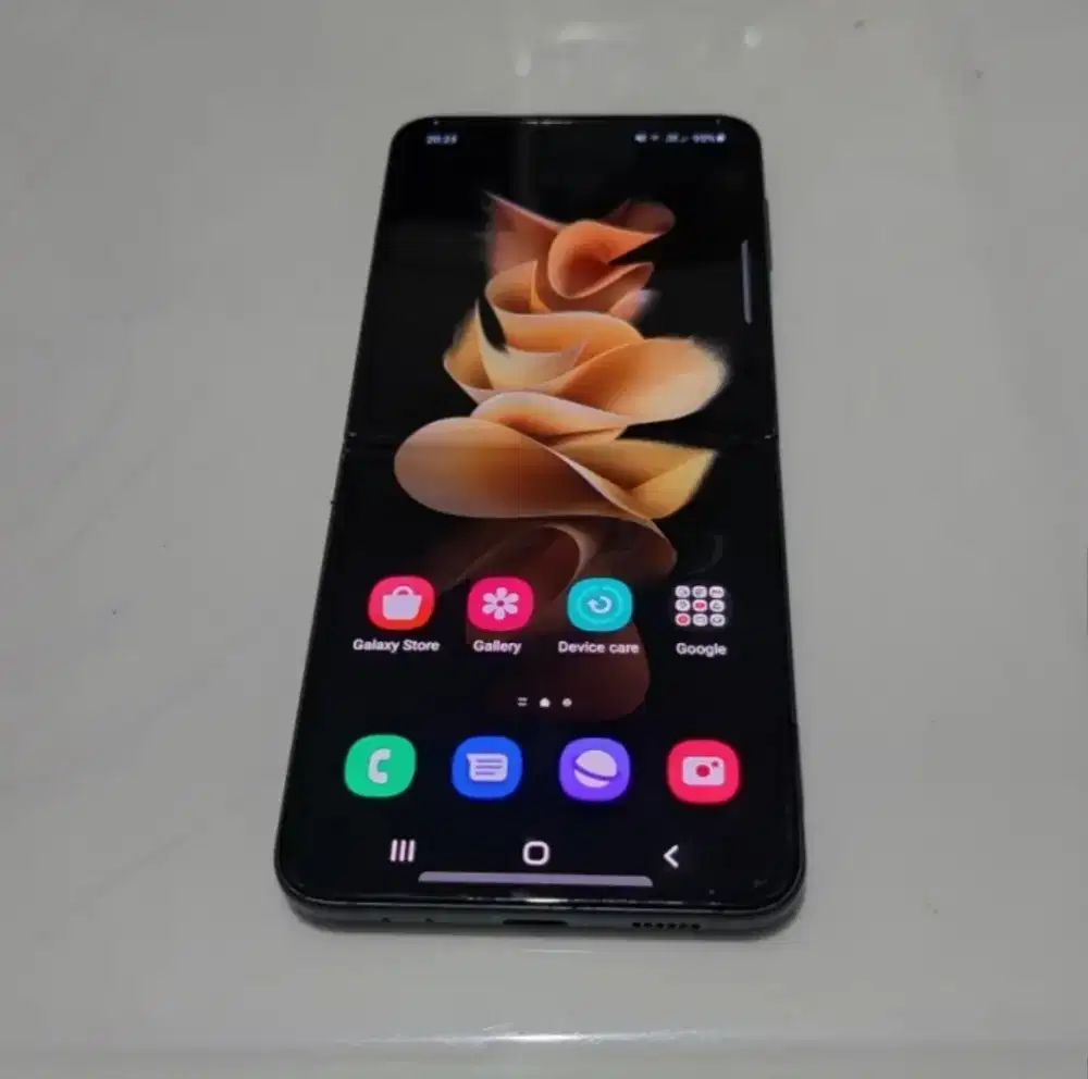 Samsung Flip 3 Green Mulus banget 8/128