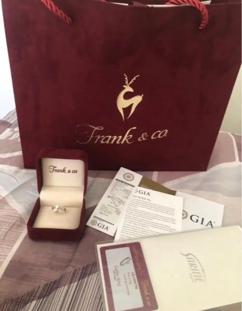 Frank & Co diamond ring