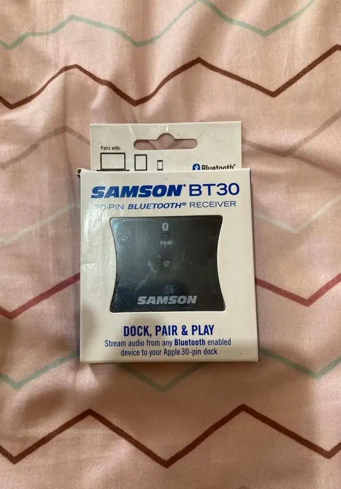 SAMSON BT30 BLUETOOTH RECEIVER ORIGINAL