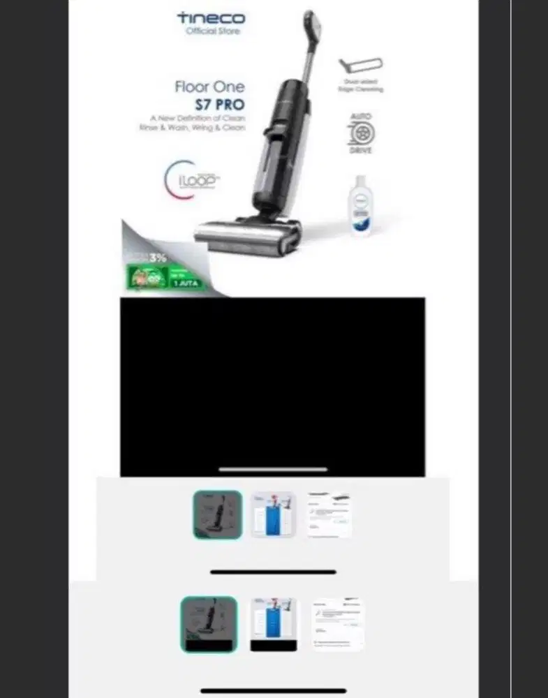 Vacuum Cleaner Tineco S7 pro