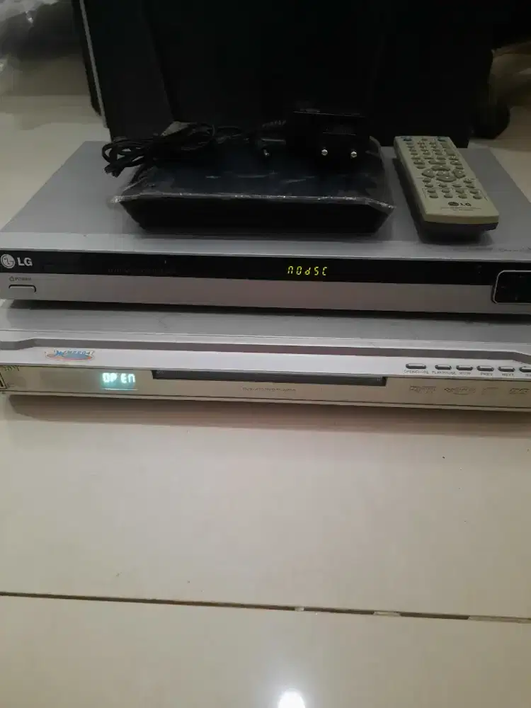 Jual 3 Barang Borongan DVD Player LG Dan VITRON Dan Router Wifi DLink