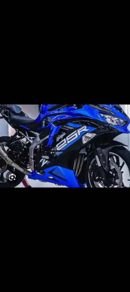 Termurah!!! Zx25r ABS Quicksifter. Blue Plasma (Warna Favorit)
