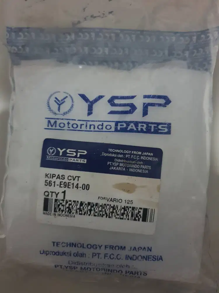 Vario 125 all (kipas&amp;rumah roller)