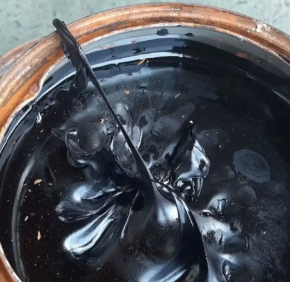 Aspal bakar aspal jalan murni