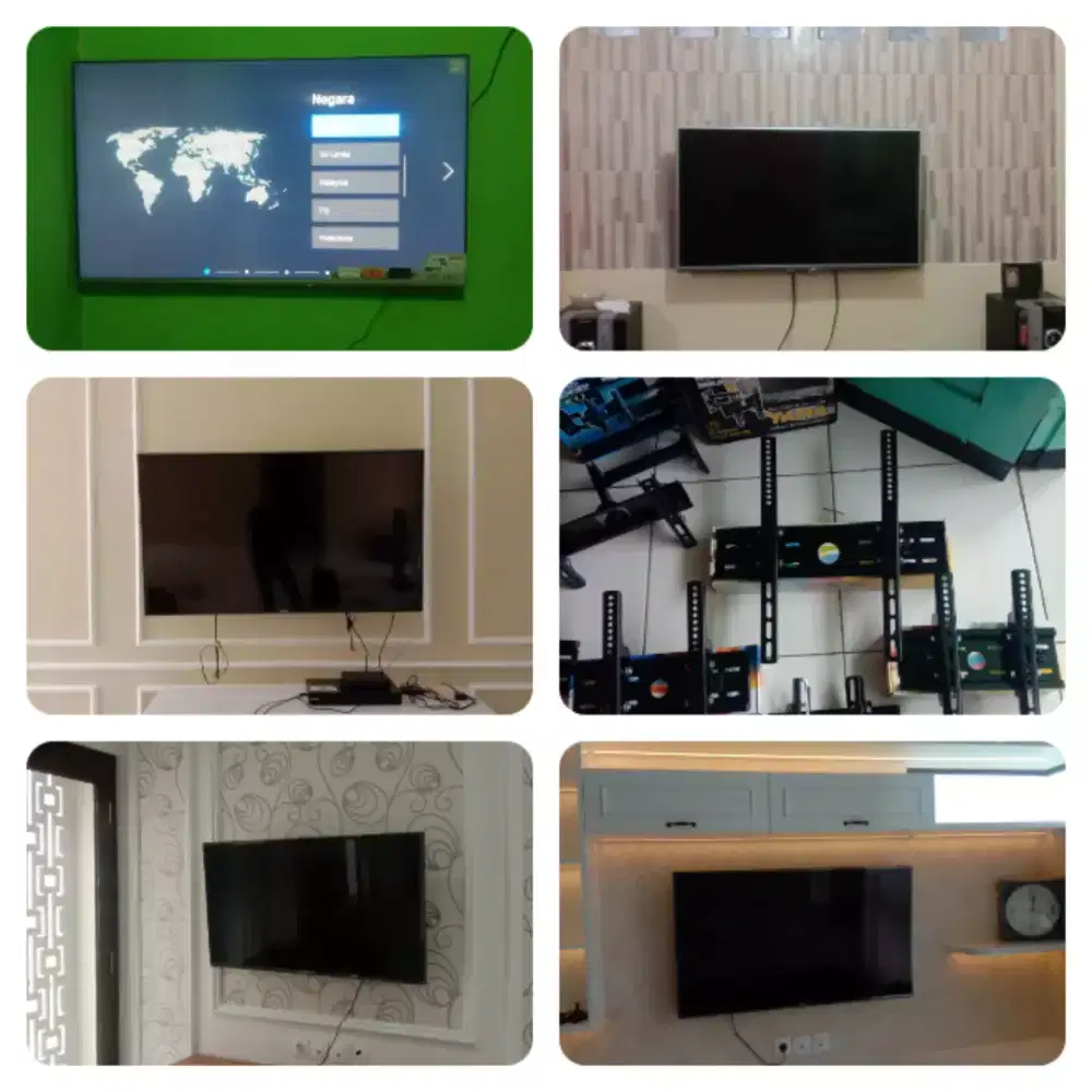 Jual tv coocaa tcl xiaomi baru segel+ pasang bracket