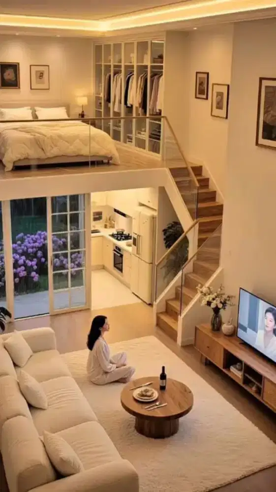 Mezzanine tipe bedroom/ living room/ front room