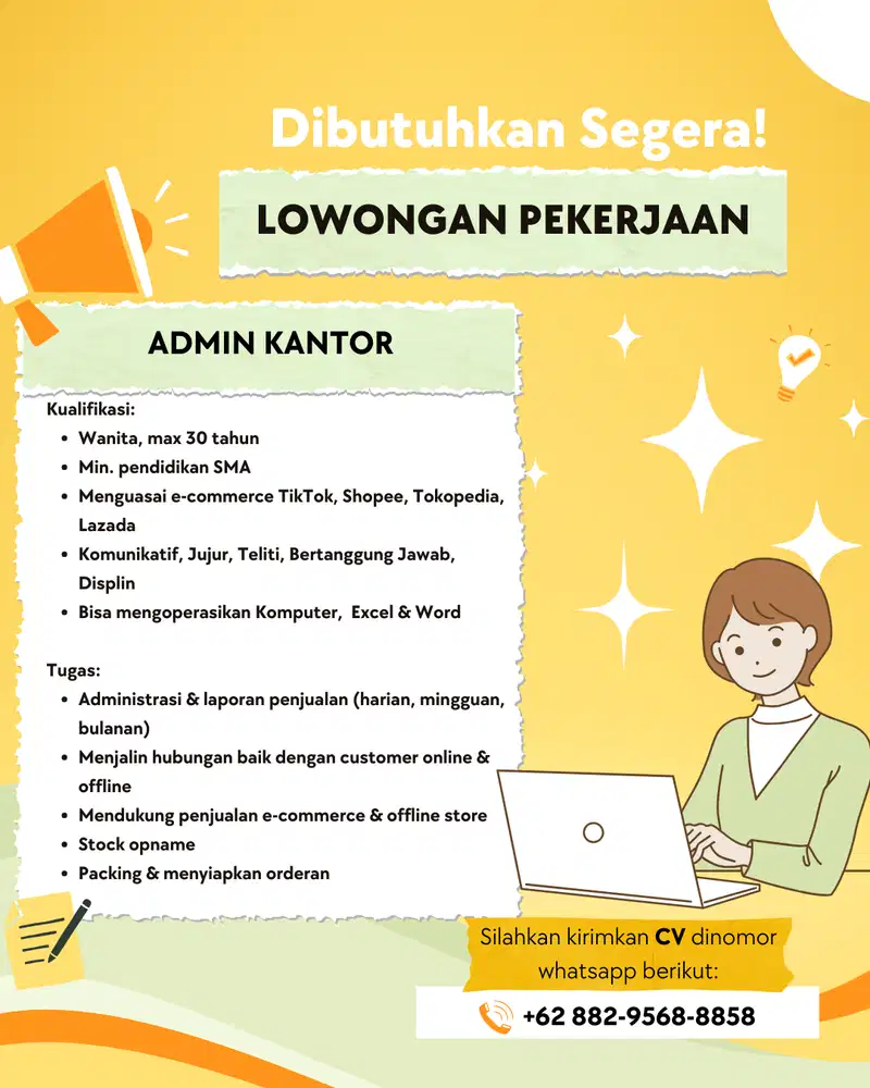 Admin Full Time