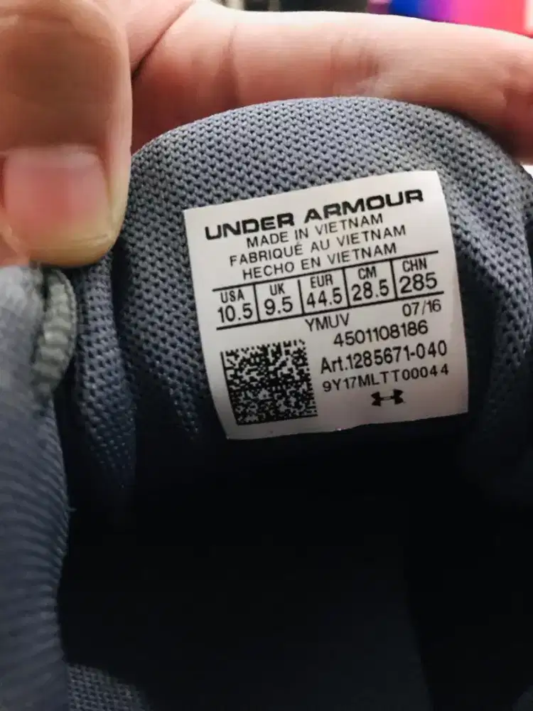 Jual sepatu under armour original