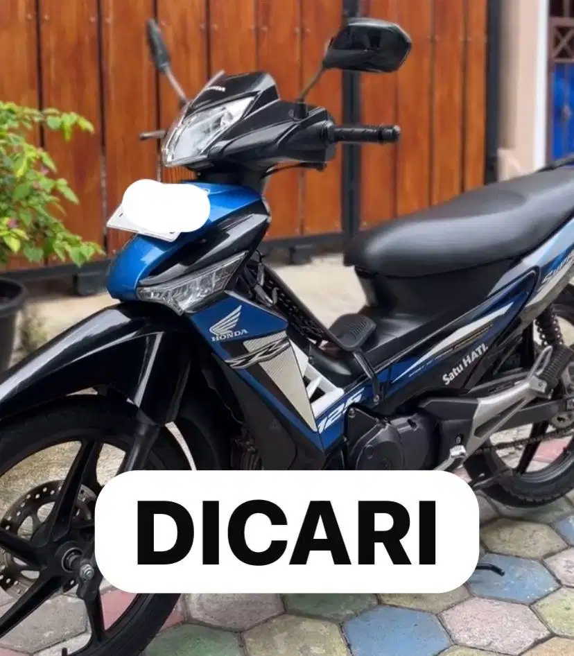 Di Cari Supra X 125 Double Disk DD Tahun 2012 Karbu Supra X 2014