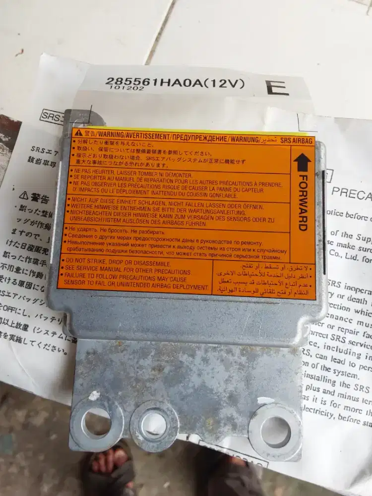 Modul air bag srs nissan