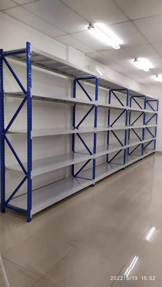 RAK SHELVING AMBALAN KAPASIATAS 300 - 600KG/ LAYER/SUSUN/LEVEL