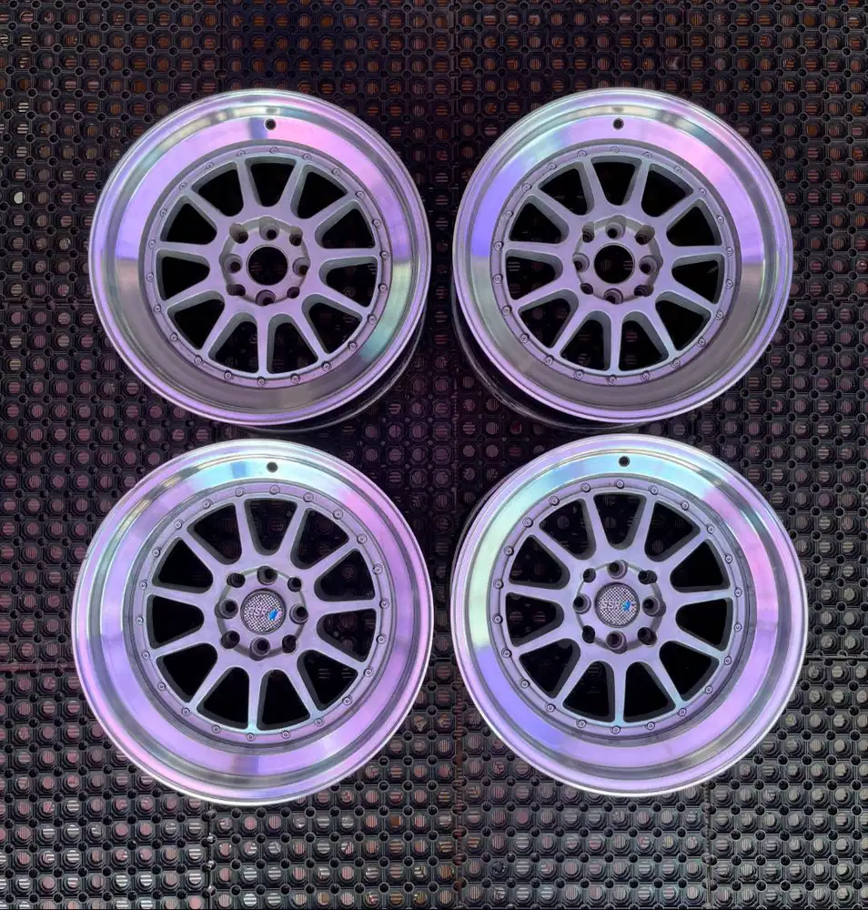 Velg Celong Rep Enkei lebar 8,5/9,5 Celong r17 4x100 4x114 4Pcs
