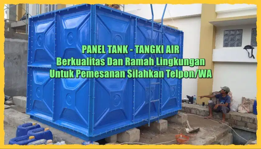 TANGKI PANEL- TANGKI PANEL FRP - TANGKI PANEL KOTAK - TANGKI PANEL FIB
