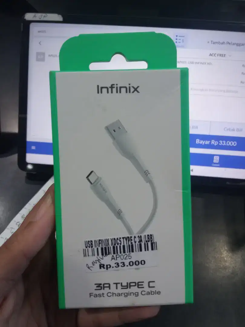 USB INFINIX XDC5 TYPE C 3A (LBB)