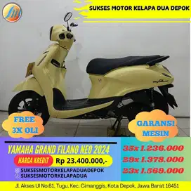 YAMAHA GRAND FILANO NEO 2024 CASH/KREDIT PROSES CEPAT SYARAT MUDAH