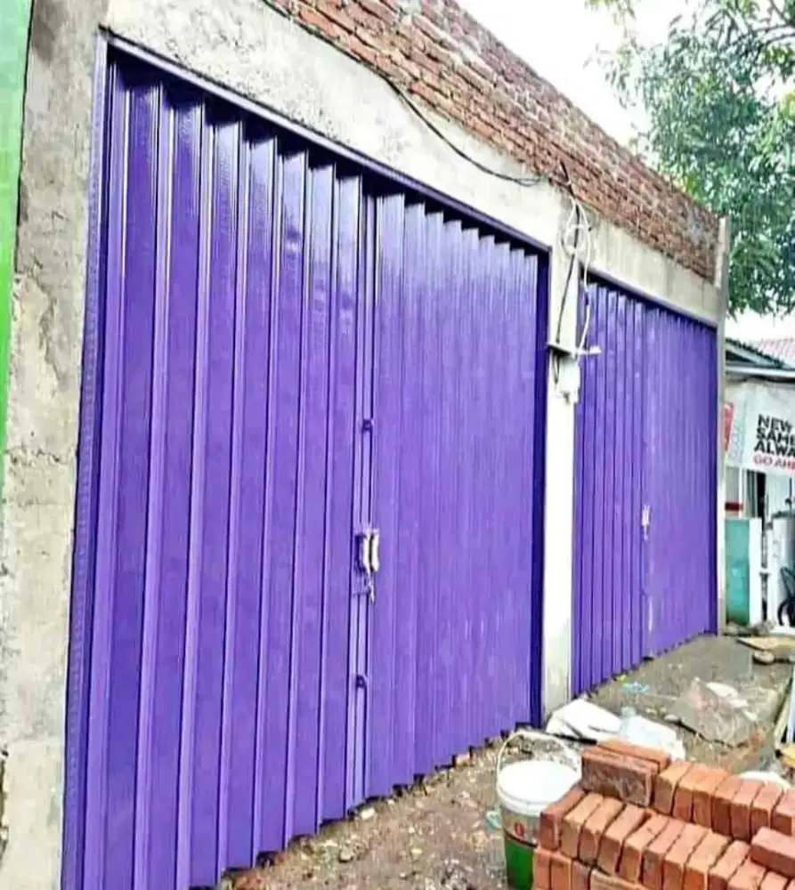 Rolling door folding gate pintu pengaman