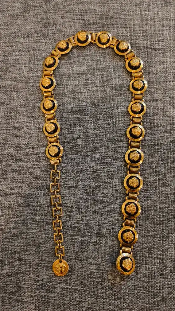 Authentic Gianni Versace Belt Medusa
