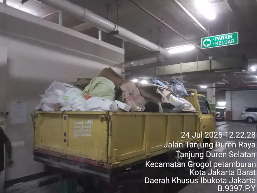 Jasa mobil buang  sampah puing proyek