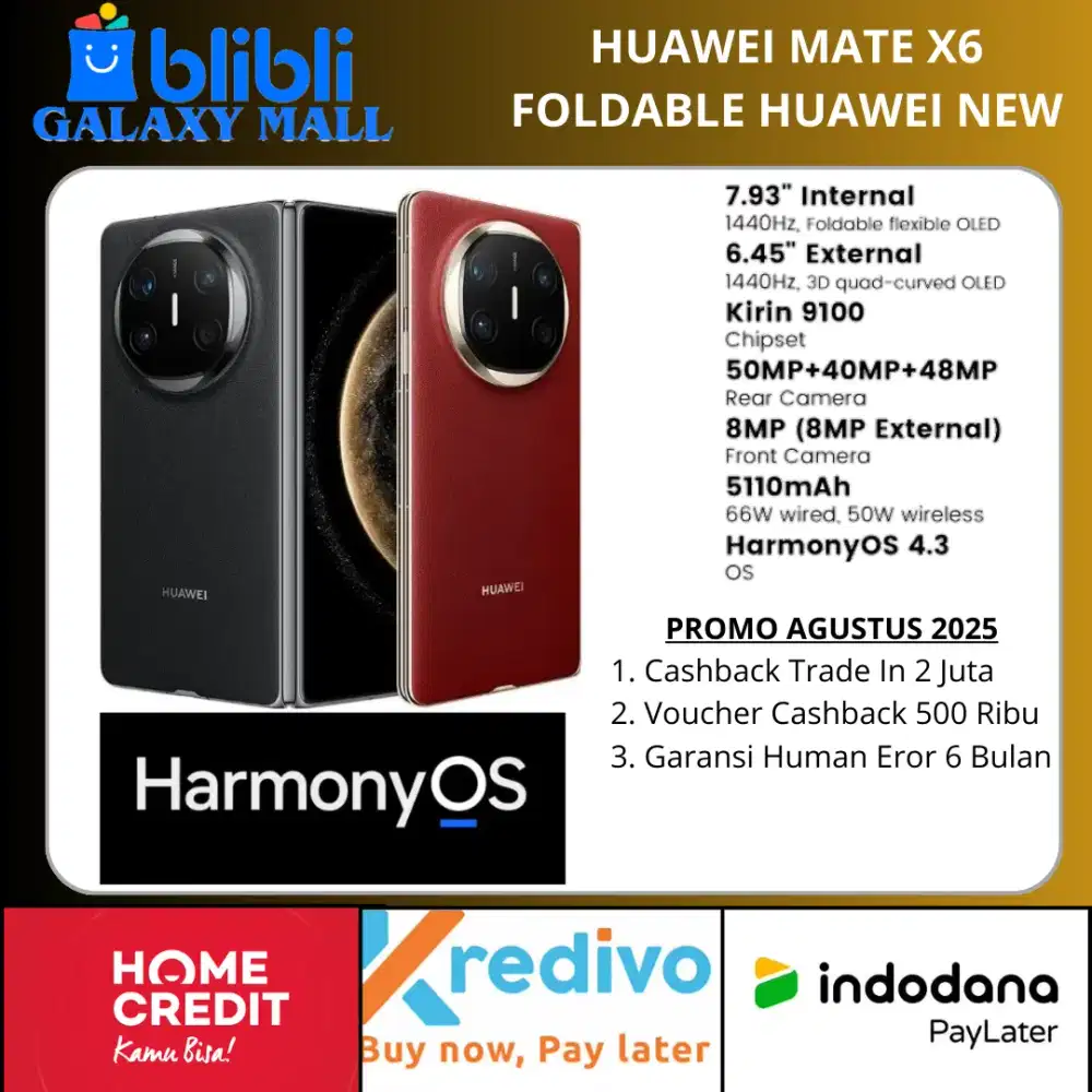 Huawei Mate X6 Promo Awal Bulan Januari