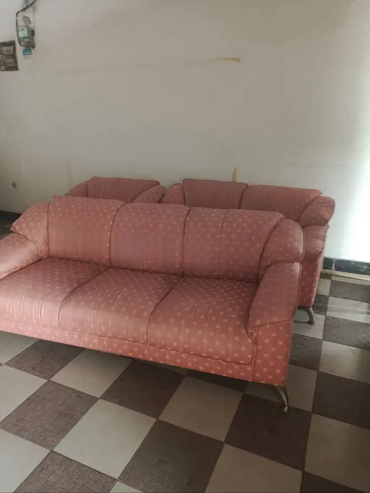 Set Sofa Tanpa Meja