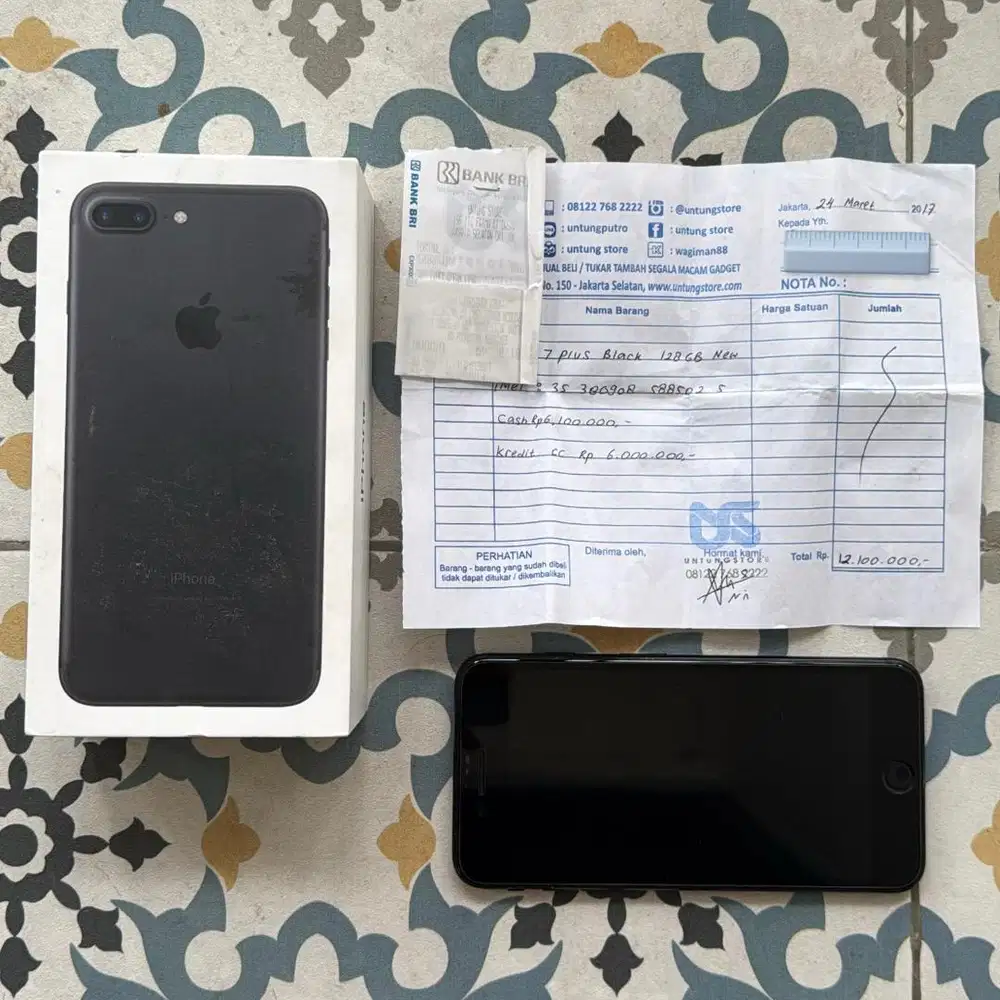 iPhone 7 Plus 128gb ZP/A Black Matte All Operator