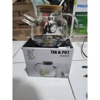 Teko Kaca Teh One Two Cups