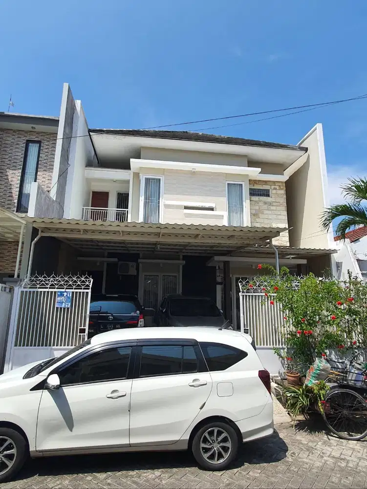Dijual Rumah Sutorejo Utara Minimalis Modern Siap Huni 2 Lantai