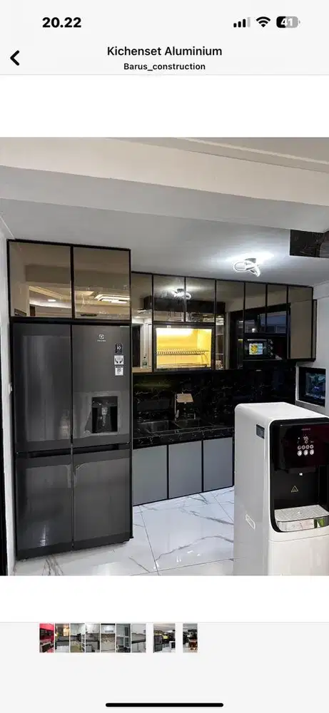 Kichenset anti rayap / aluminium