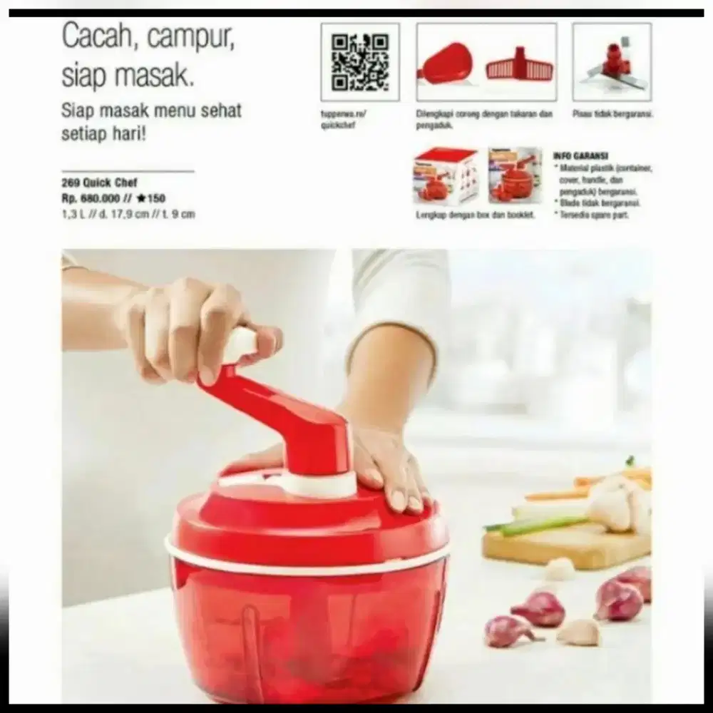 HARGA PROMO: Quick Chef/ Pengolah Makanan tanpa listrik