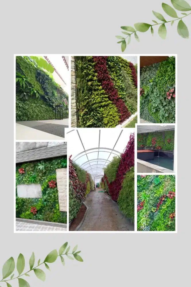 Jasa Tukang Taman Vertical Garden