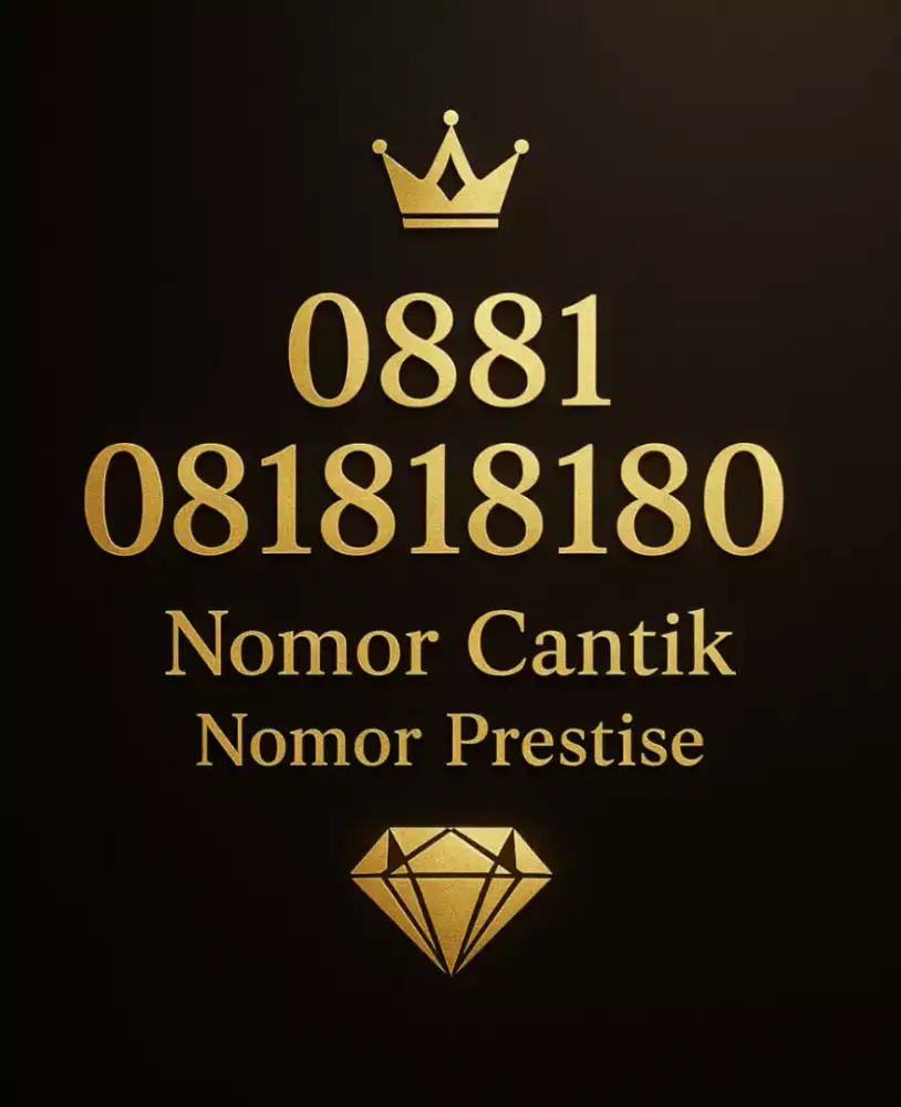 Nomor Cantik Exsclusive Perdana Premium Smartfren limited edition